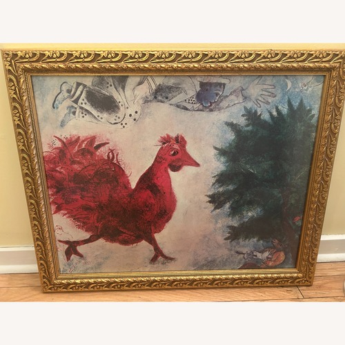 Used Marc Chagall The Red Hen Wall Art for sale on AptDeco