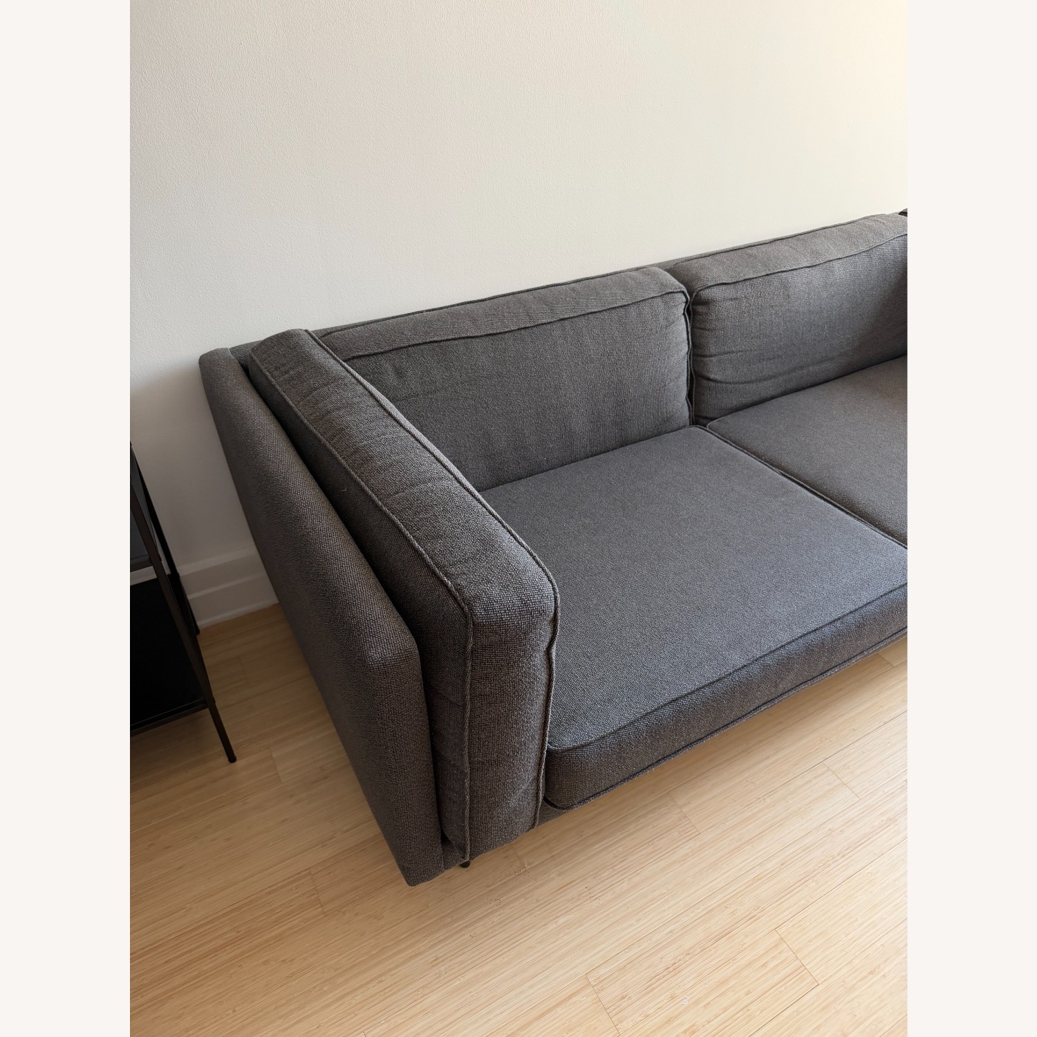 Blu Dot Bank Dark Gray Fabric 2 Seater Sofa - image-2