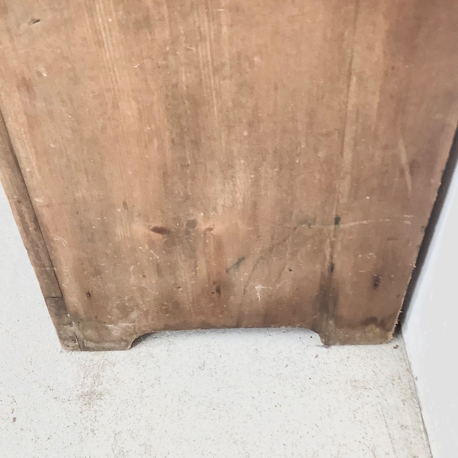 Antique Primitive Farmhouse Pine Storage Cabinet - image-17