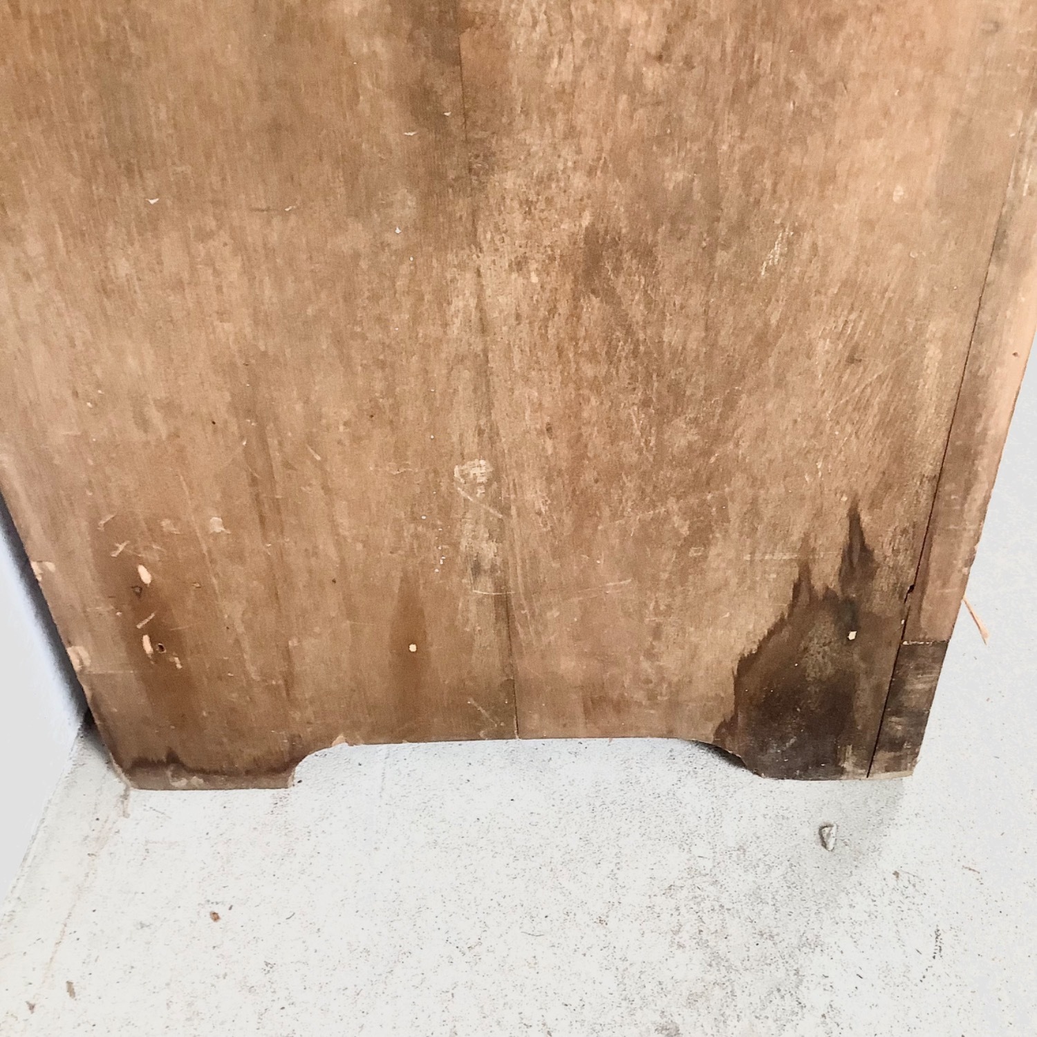 Antique Primitive Farmhouse Pine Storage Cabinet - image-6