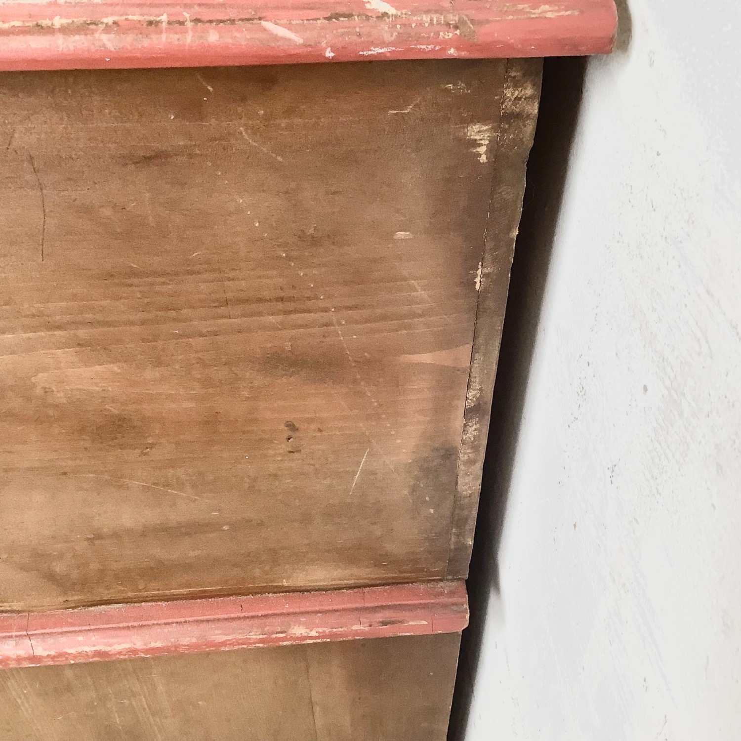 Antique Primitive Farmhouse Pine Storage Cabinet - image-18