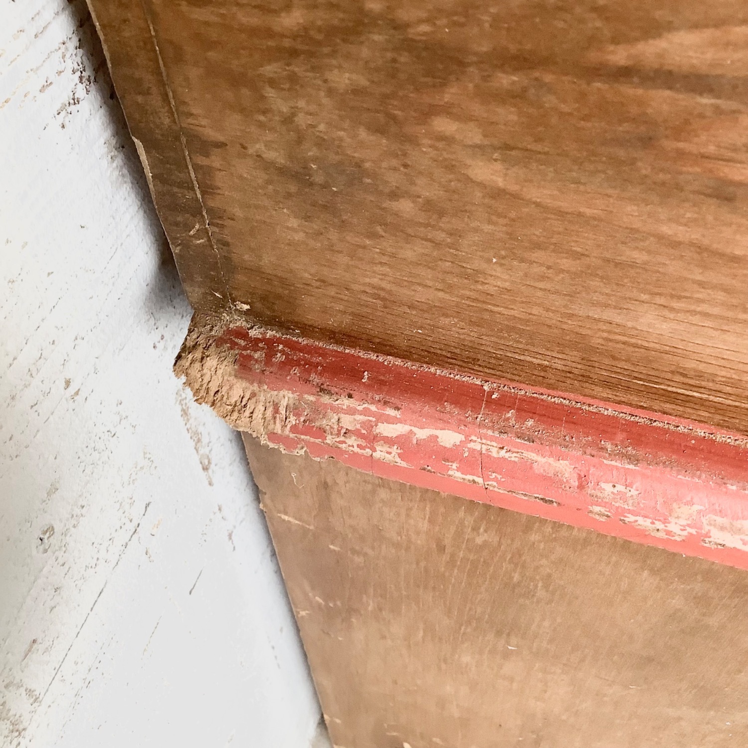 Antique Primitive Farmhouse Pine Storage Cabinet - image-16
