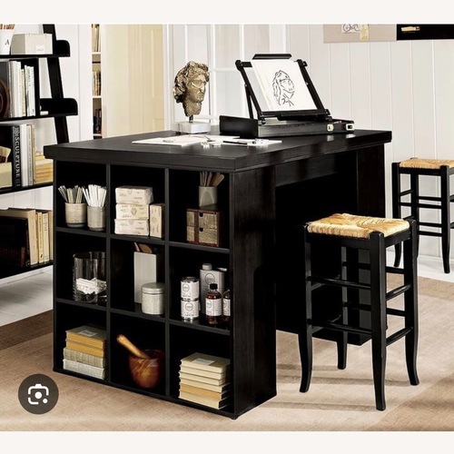 Used Pottery Barn Bedford Project Table for sale on AptDeco