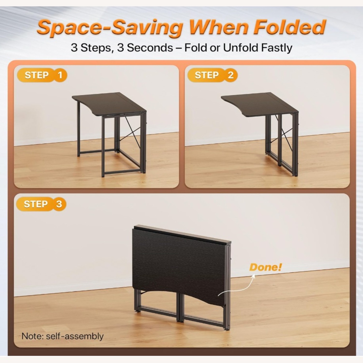 Amazon Huuger Black Desk - image-4