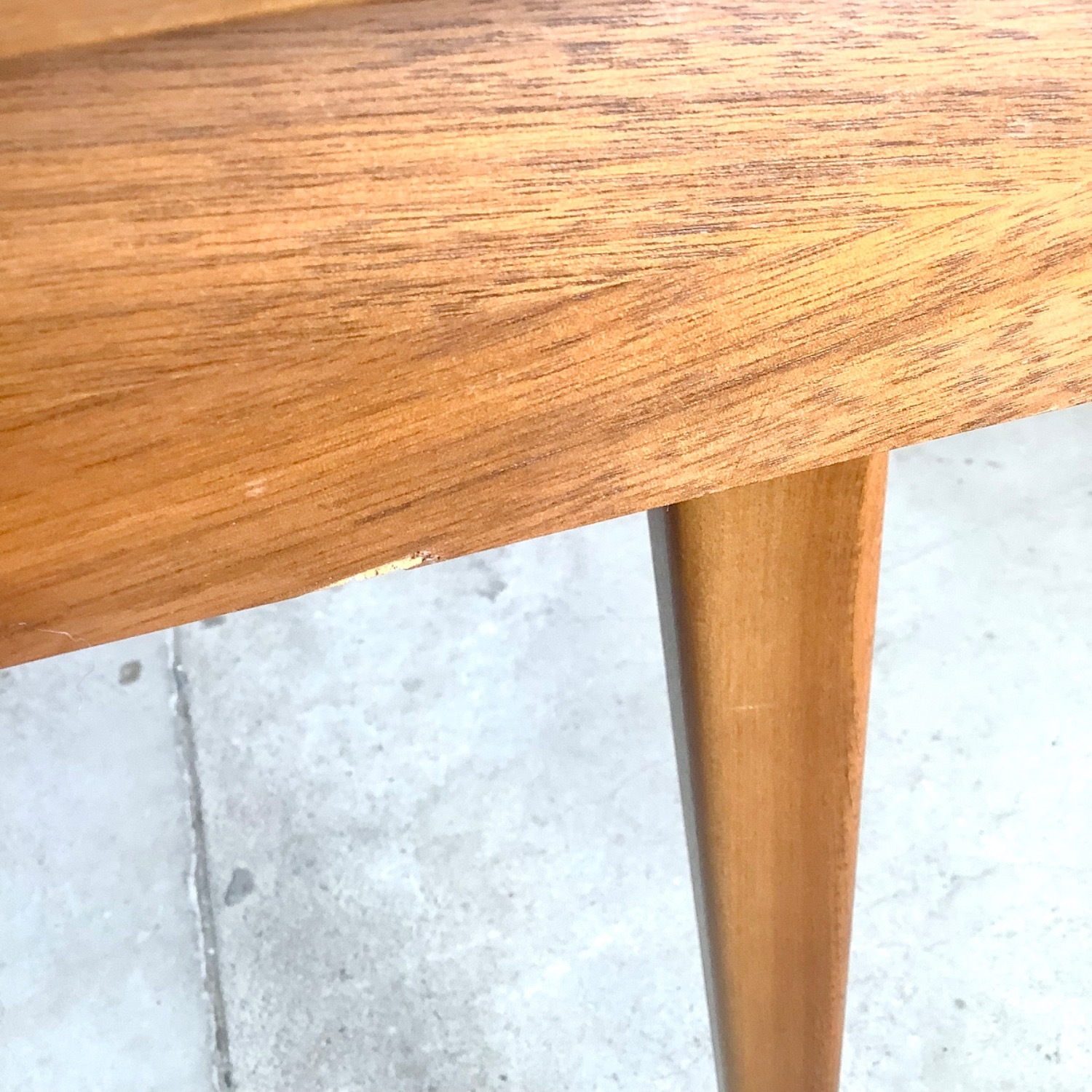 Vintage Solid Walnut Dining Table Mid-Century - image-16