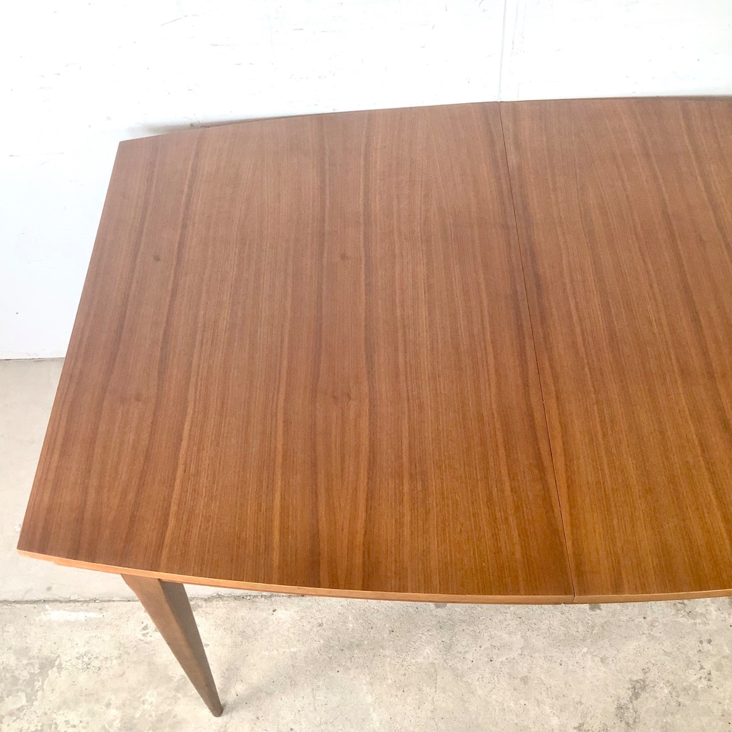 Vintage Solid Walnut Dining Table Mid-Century - image-4