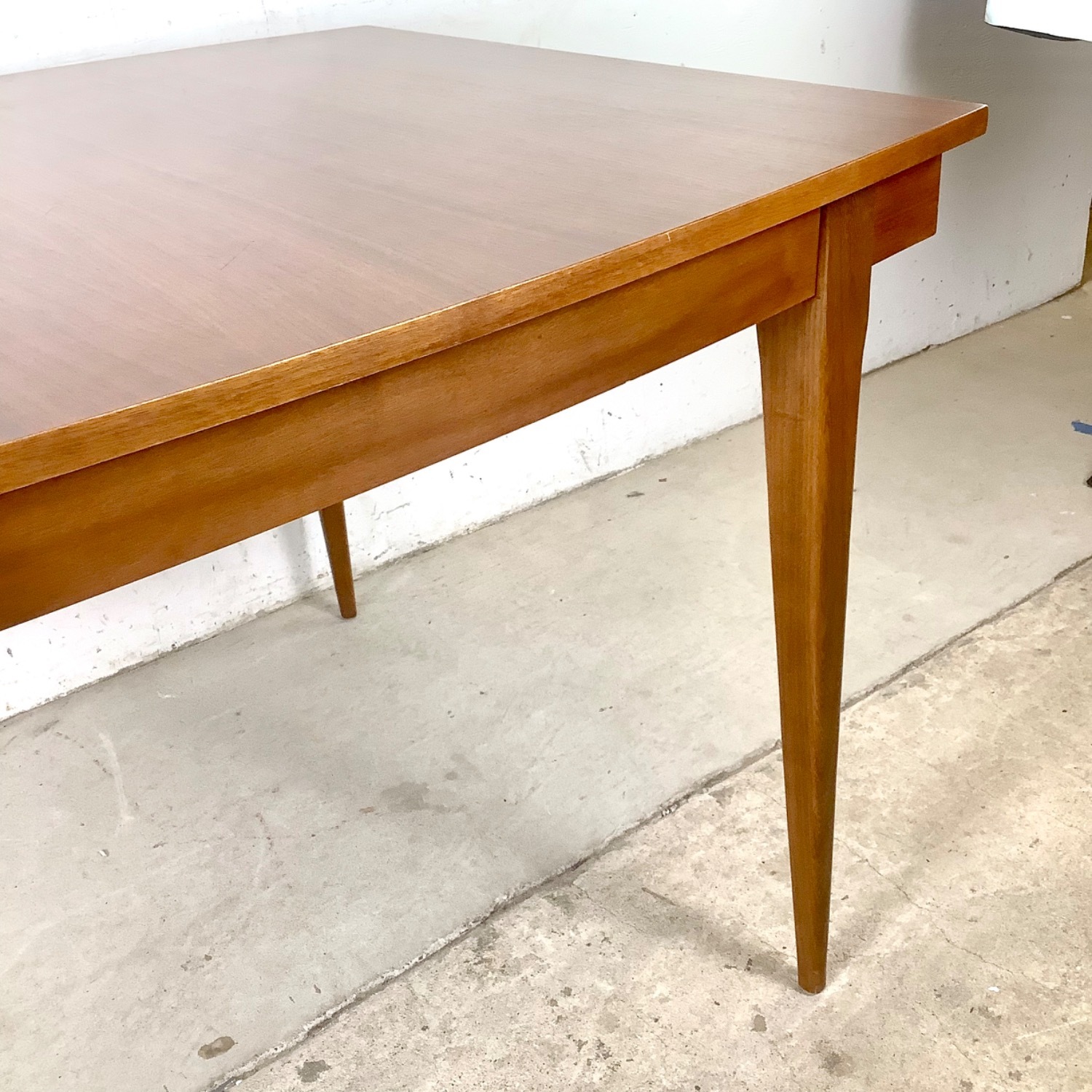 Vintage Solid Walnut Dining Table Mid-Century - image-20