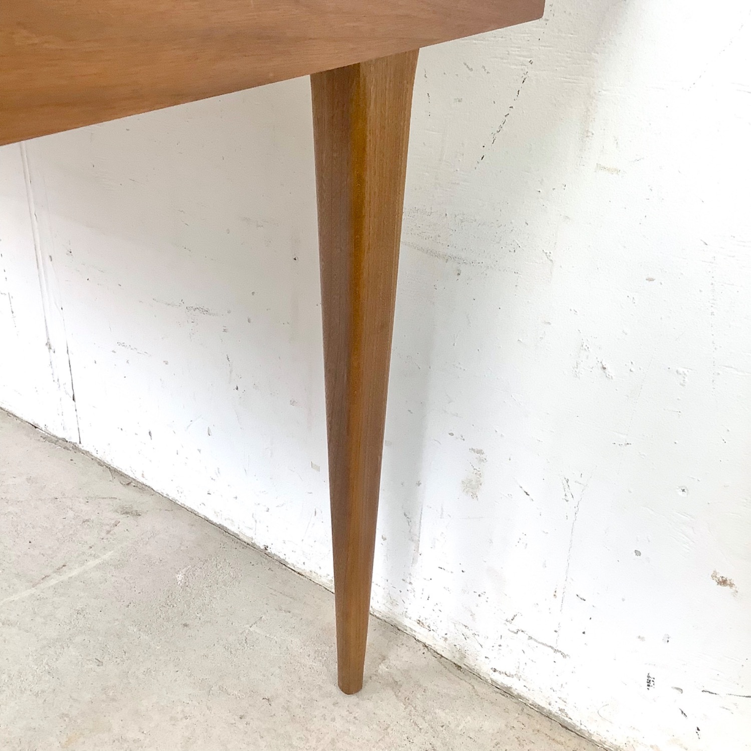 Vintage Solid Walnut Dining Table Mid-Century - image-17