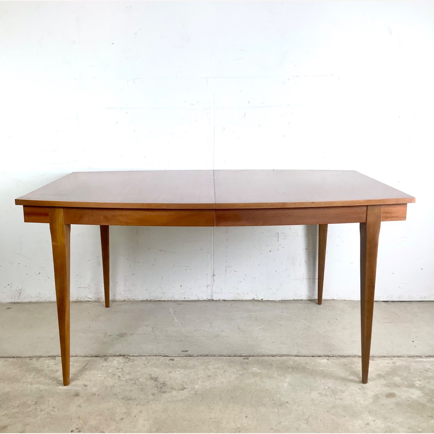 Vintage Solid Walnut Dining Table Mid-Century - image-2