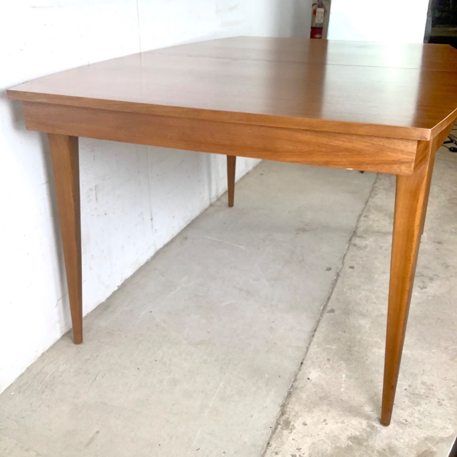 Vintage Solid Walnut Dining Table Mid-Century - image-13