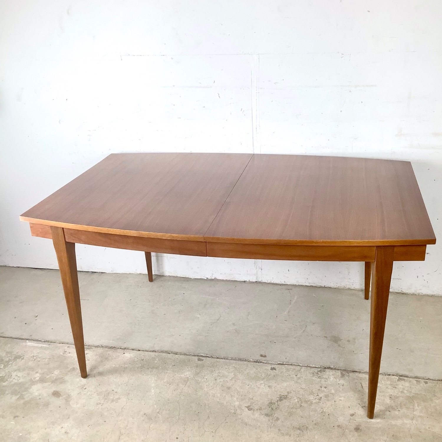 Vintage Solid Walnut Dining Table Mid-Century - image-19