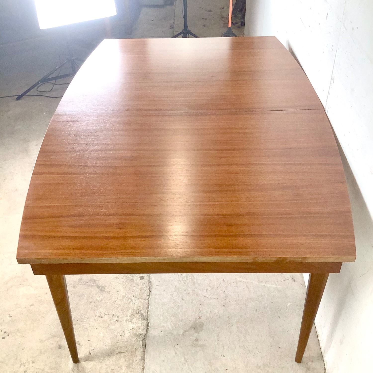 Vintage Solid Walnut Dining Table Mid-Century - image-6