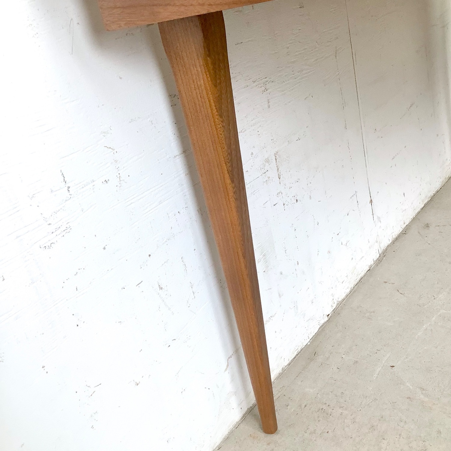 Vintage Solid Walnut Dining Table Mid-Century - image-14