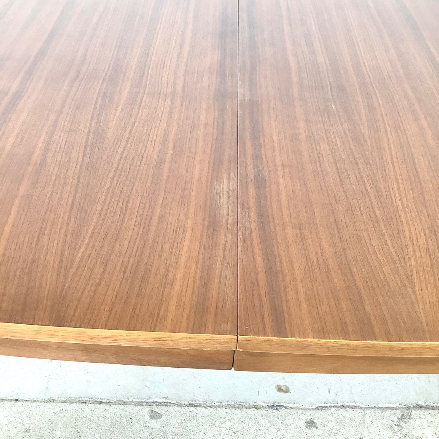 Vintage Solid Walnut Dining Table Mid-Century - image-18