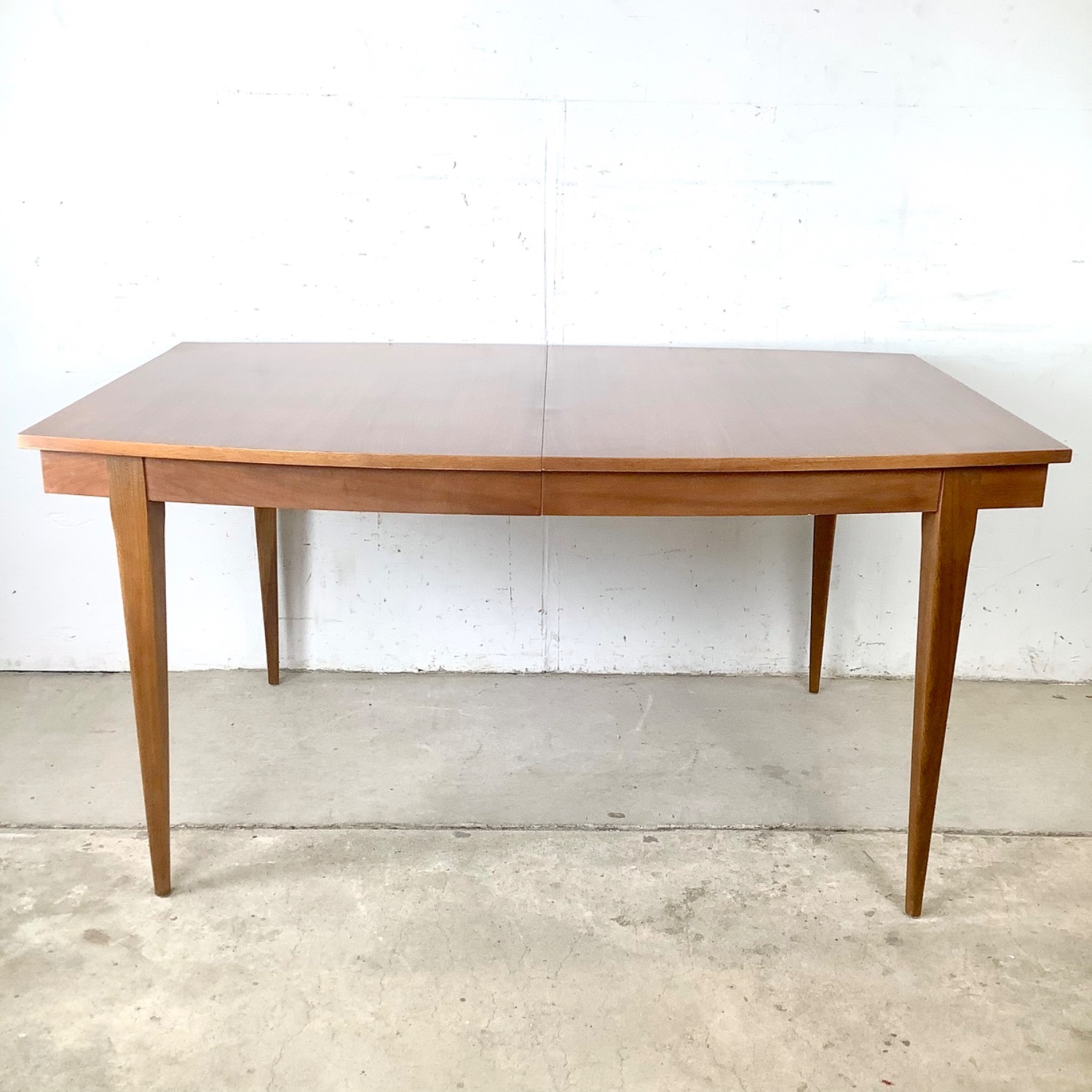 Vintage Solid Walnut Dining Table Mid-Century - image-1