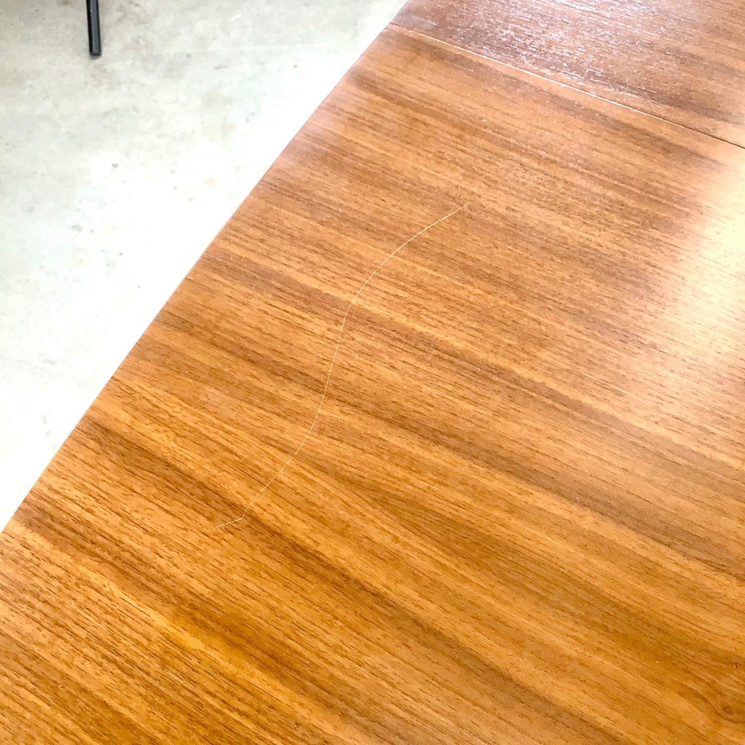 Vintage Solid Walnut Dining Table Mid-Century - image-10
