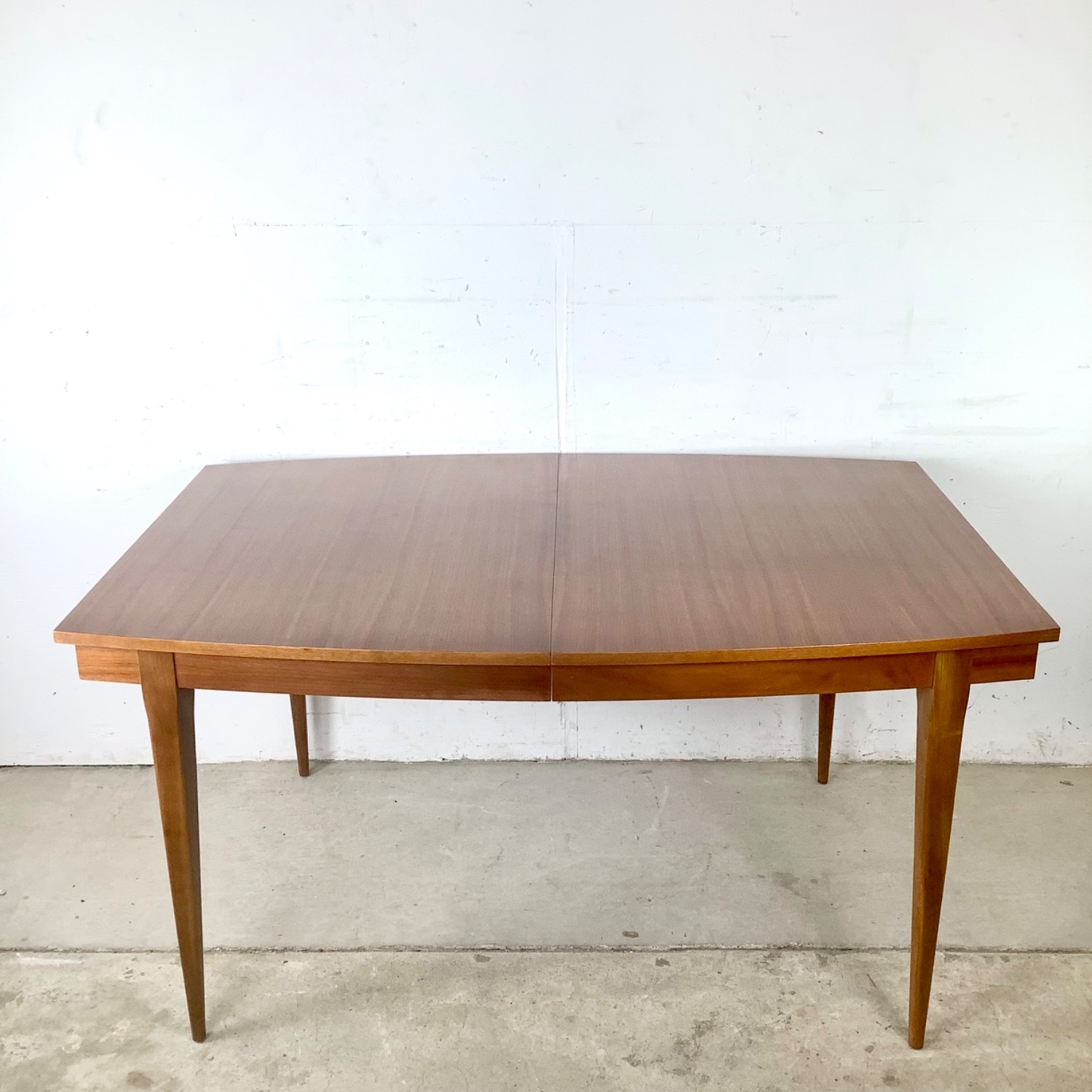 Vintage Solid Walnut Dining Table Mid-Century - image-3