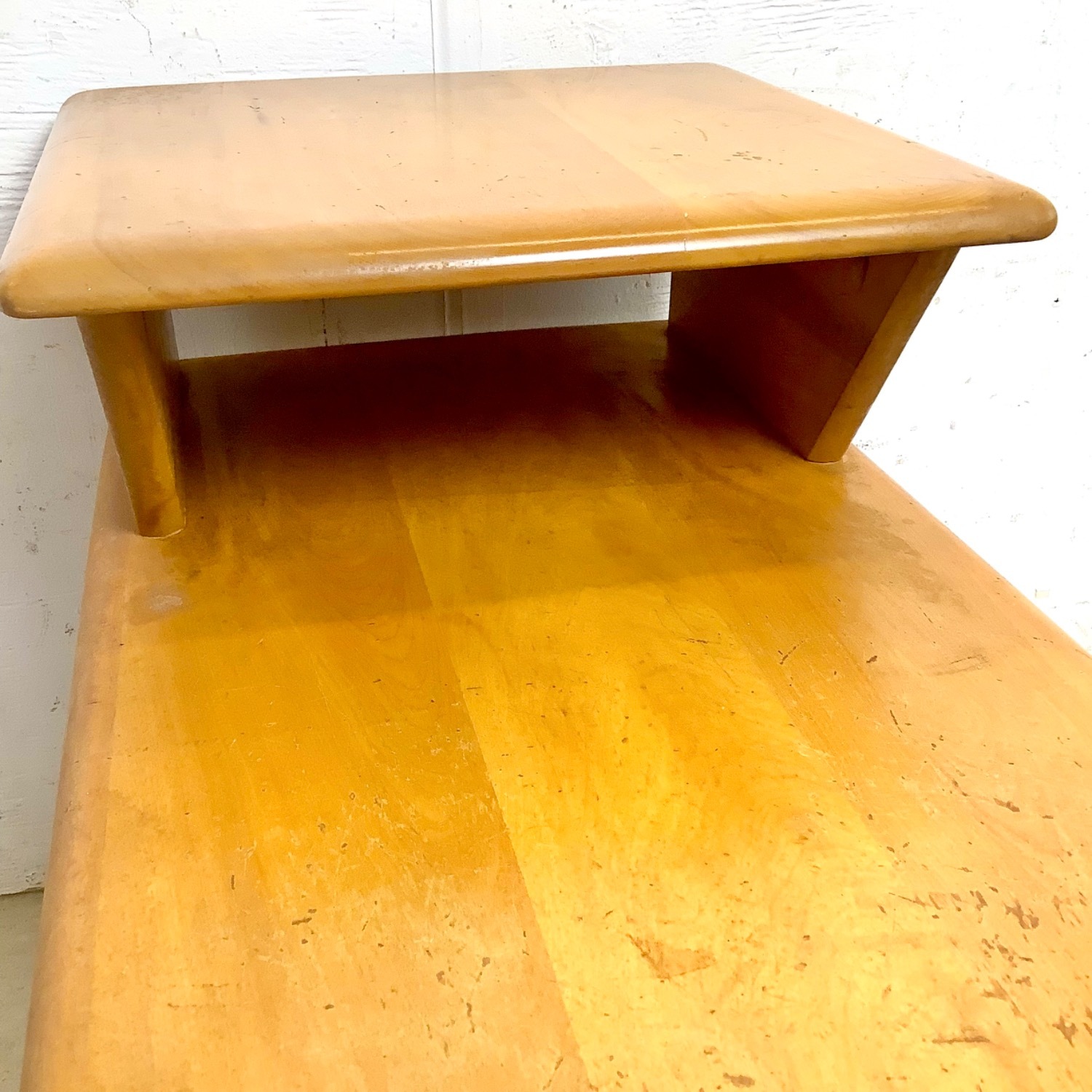 Vintage Heywood-Wakefield Birch End Table - image-7