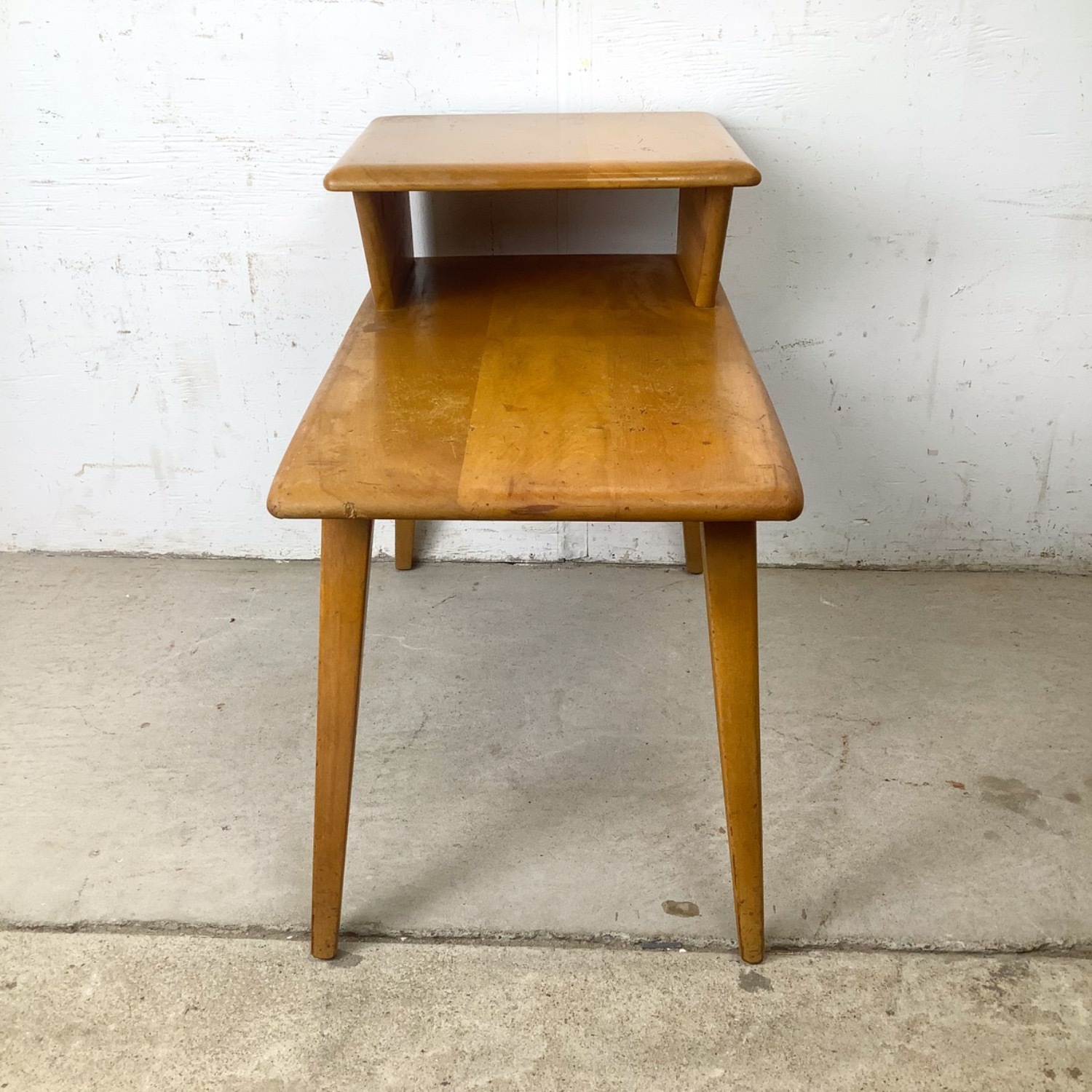 Vintage Heywood-Wakefield Birch End Table - image-11