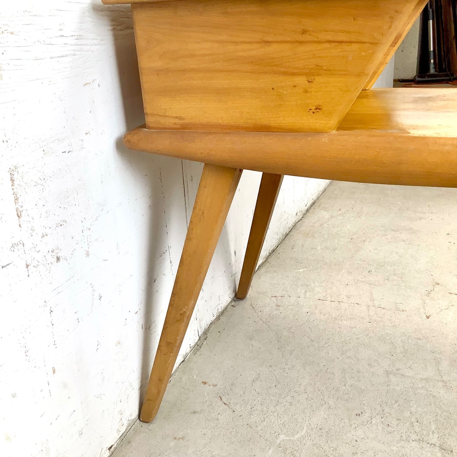 Vintage Heywood-Wakefield Birch End Table - image-10