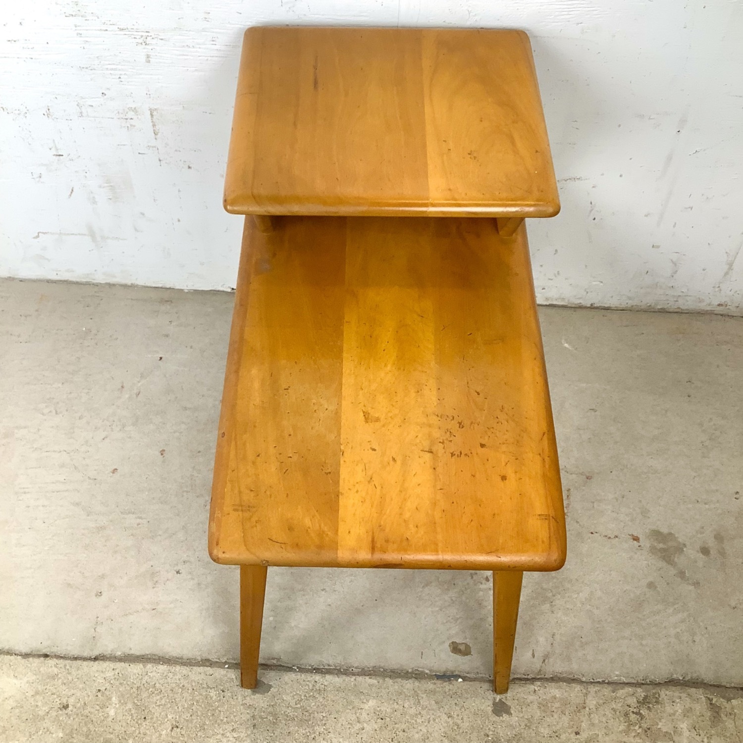 Vintage Heywood-Wakefield Birch End Table - image-3