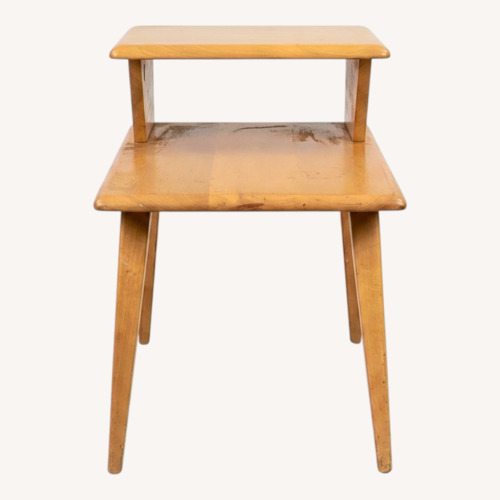 Used Vintage Heywood-Wakefield Birch End Table for sale on AptDeco