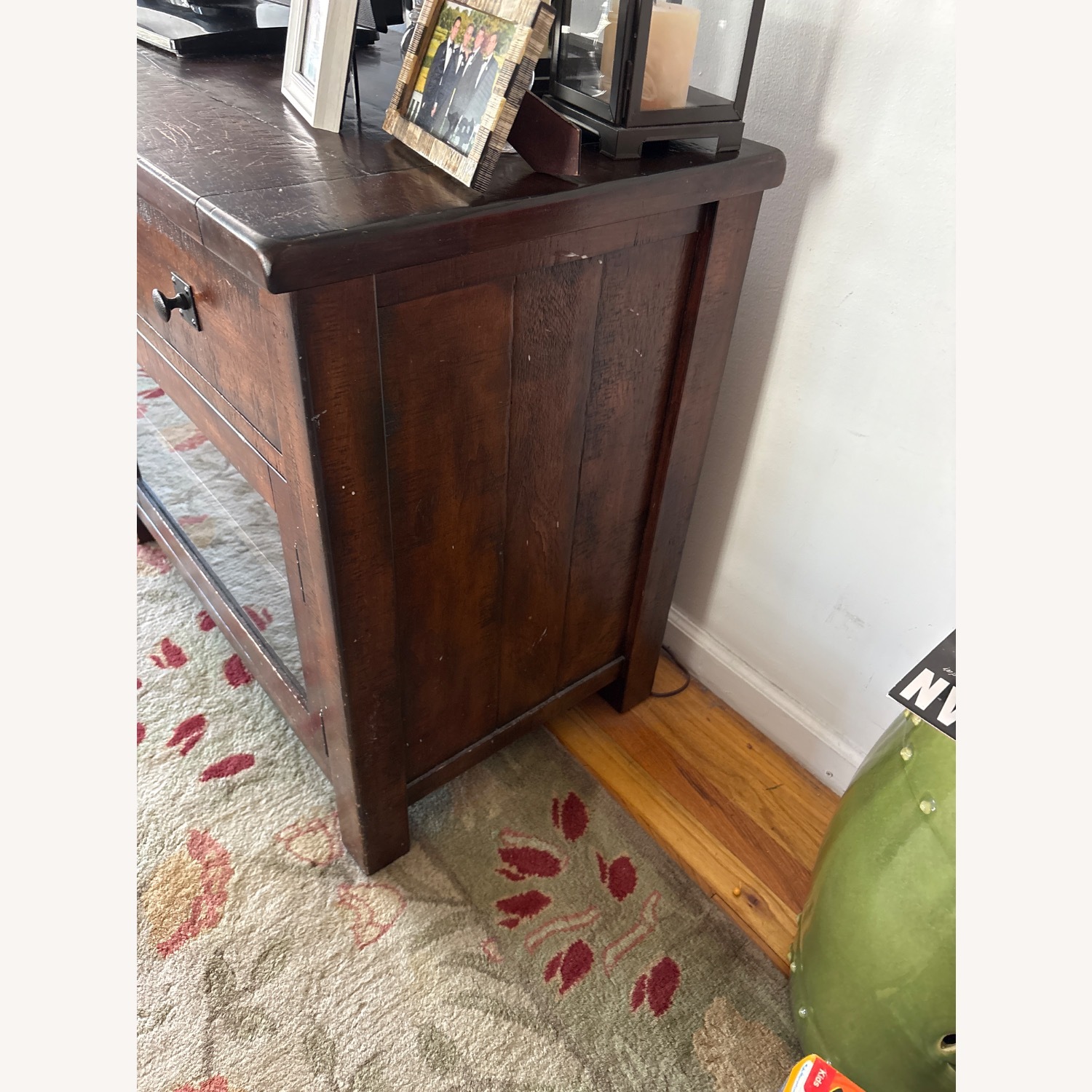 Pottery Barn Benchwright Dark Brown Media Storage - image-9