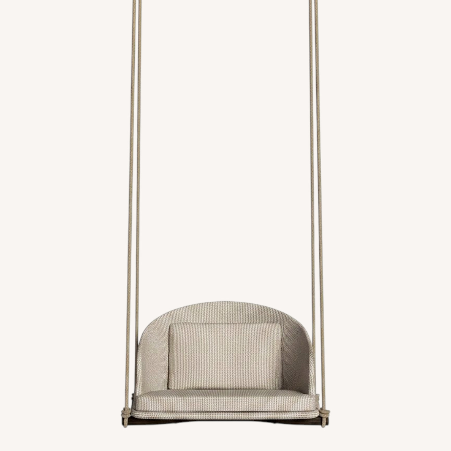 Talenti Cleo Wood Hanging Swing Chair Set - image-0