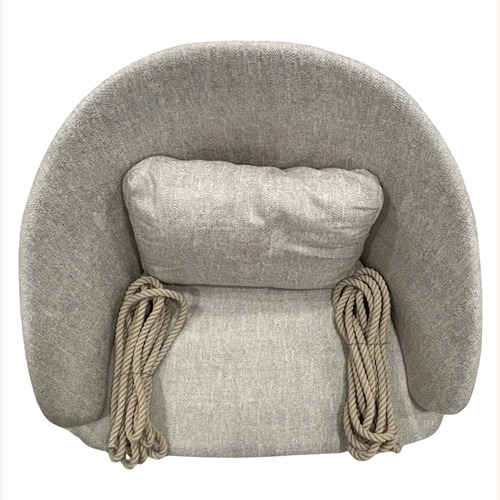Used Talenti Cleo Wood Hanging Swing Chair Set  for sale on AptDeco