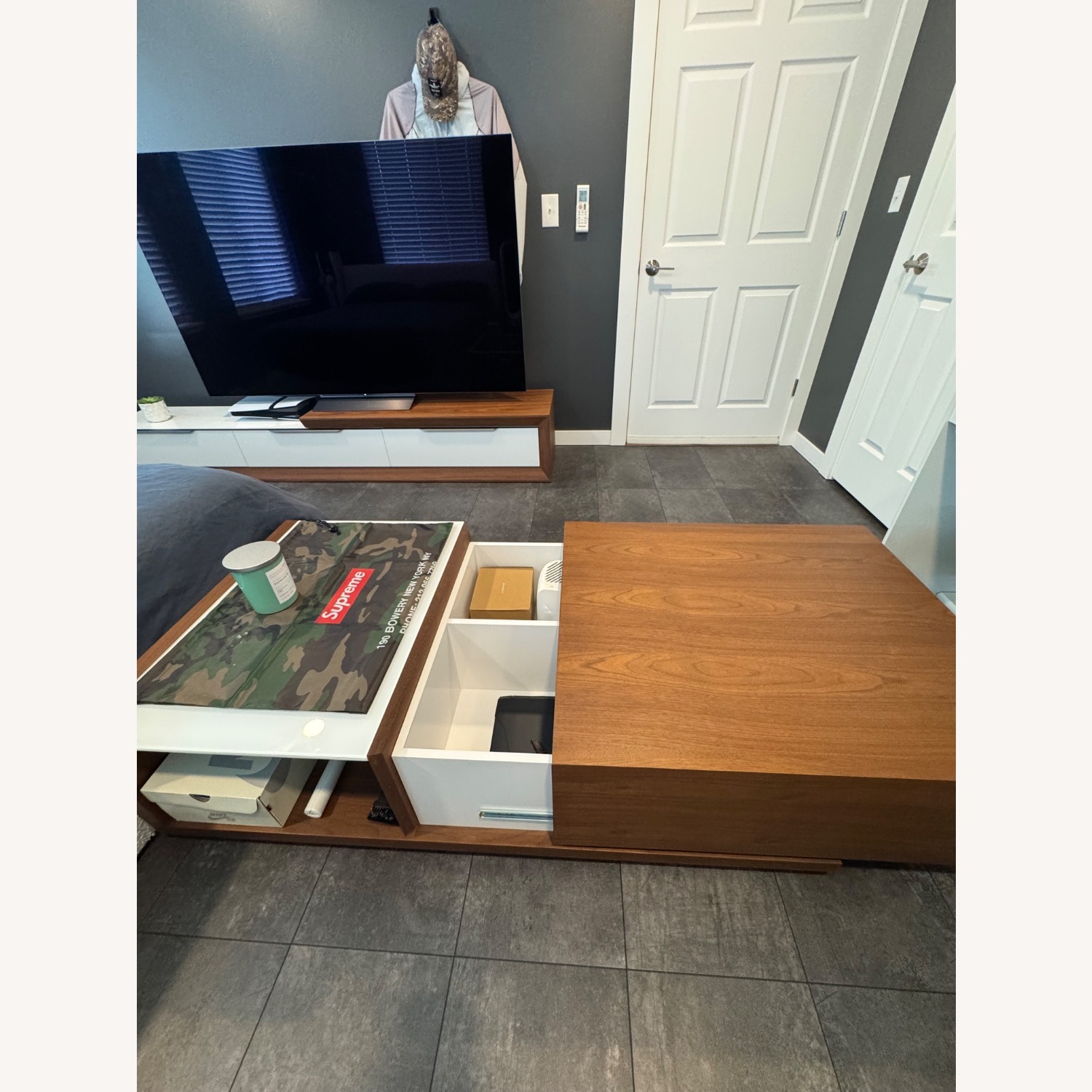 Rove Concepts White Wood Coffee Table - image-2