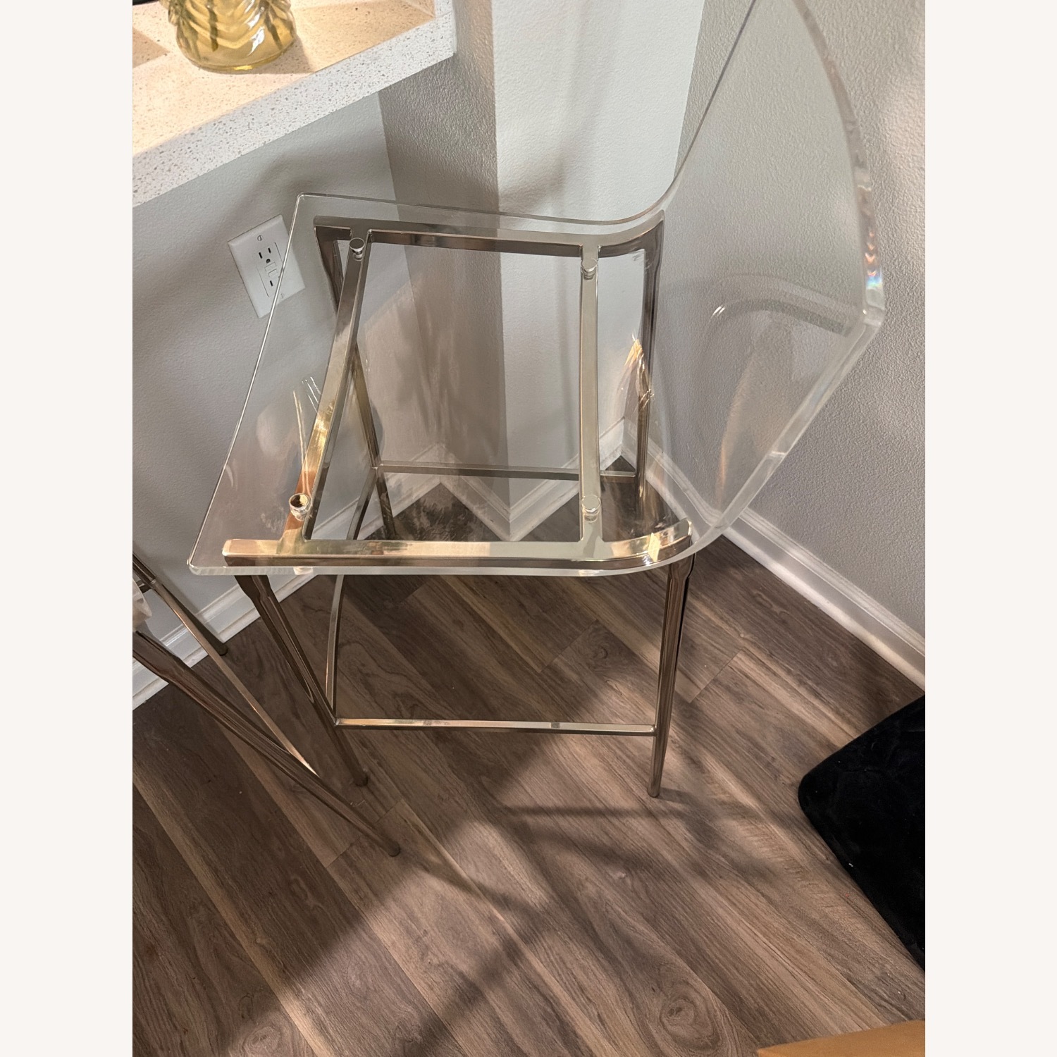 CB2 Chiaro Acrylic Bar Stools - image-3