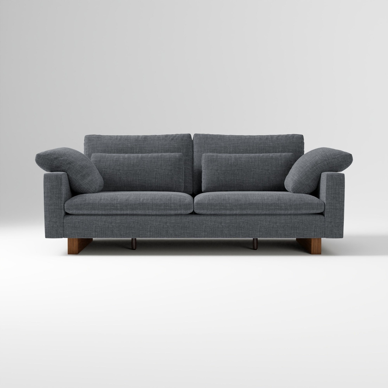 West Elm Extra Deep Harmony 3 Seater Sofa - image-5