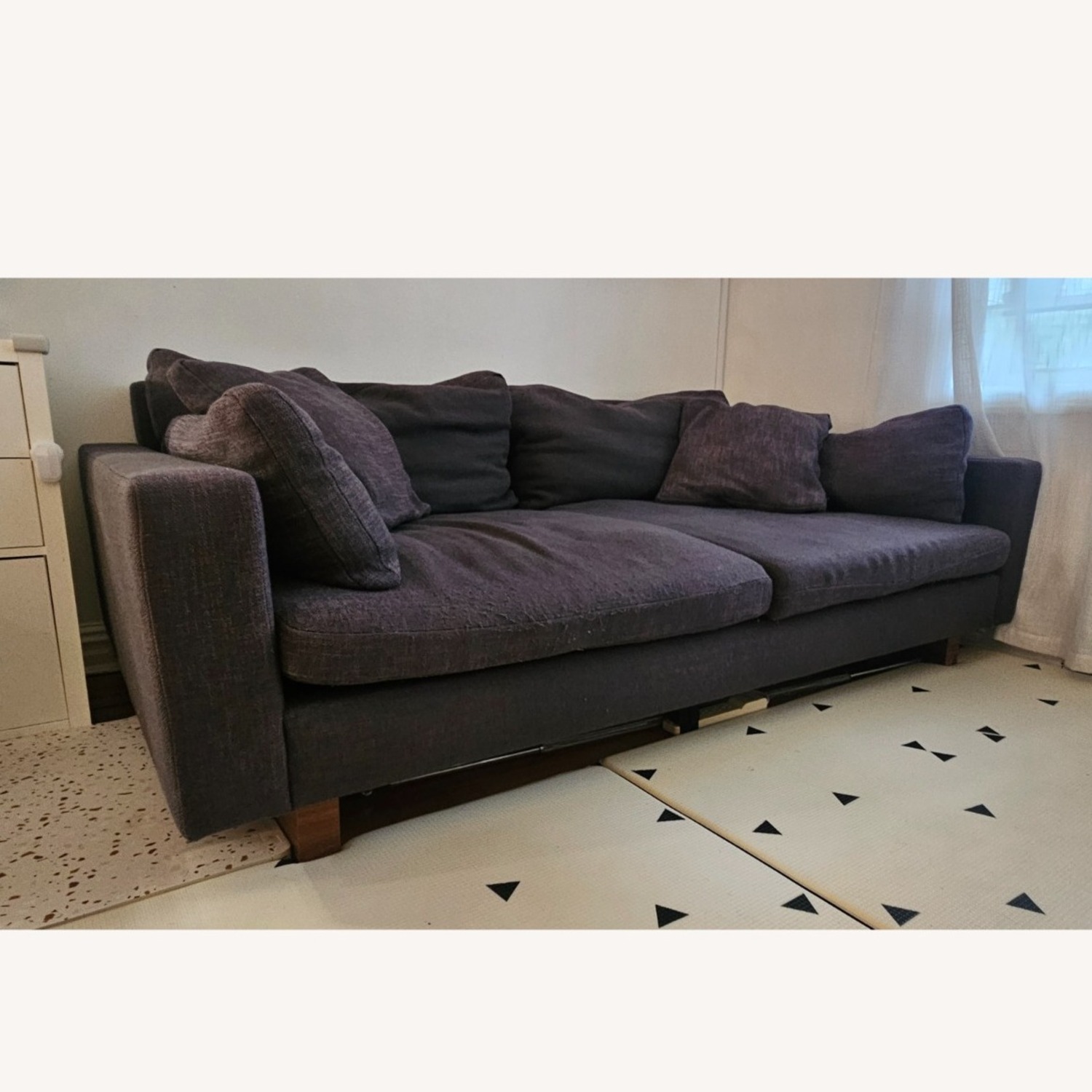 West Elm Extra Deep Harmony 3 Seater Sofa - image-2