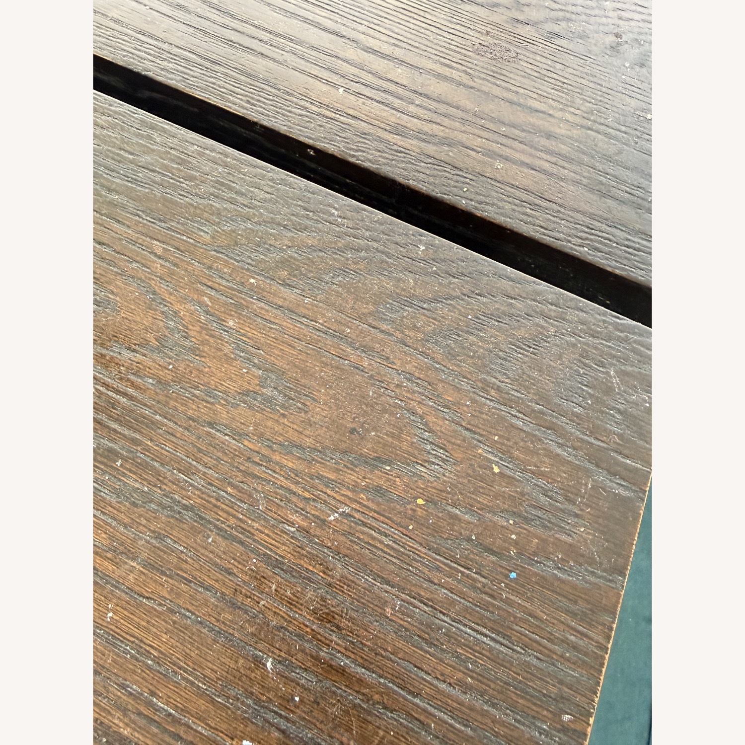 Restoration Hardware Black Wood Dining Table - image-4