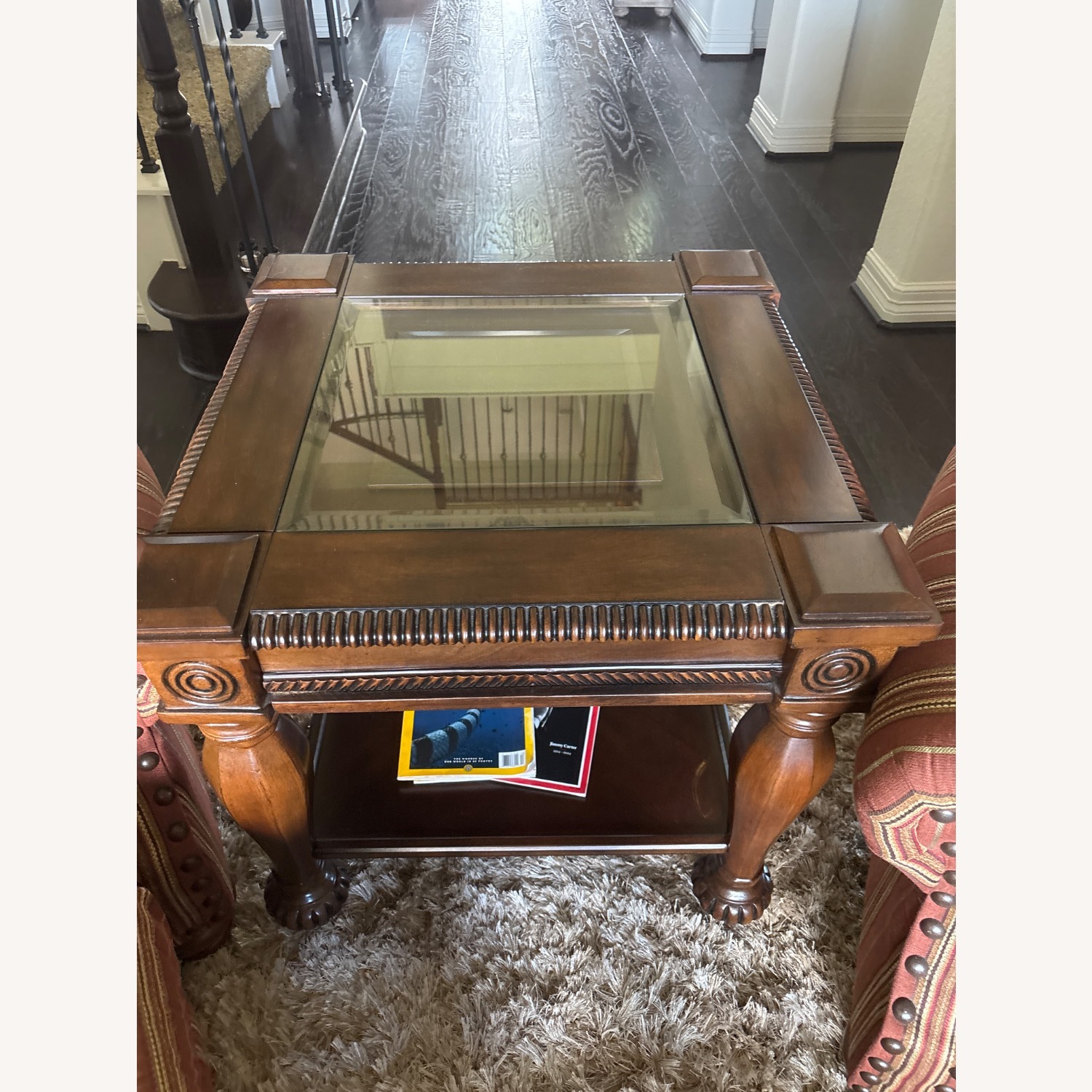 Decor-Rest Furniture Dark Brown Coffee Table - image-2