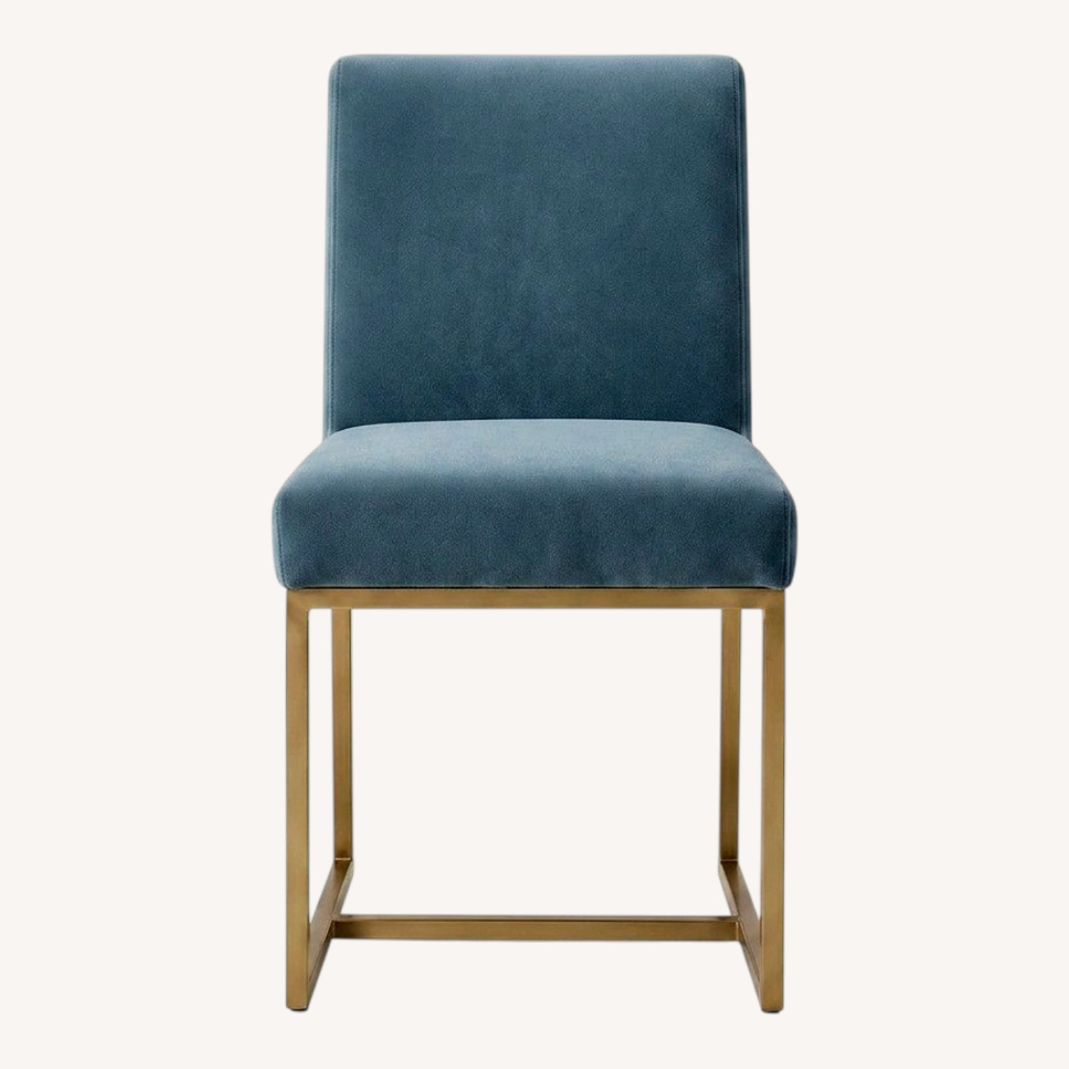 Restoration Hardware Emery Blue Dining Chairs - image-0