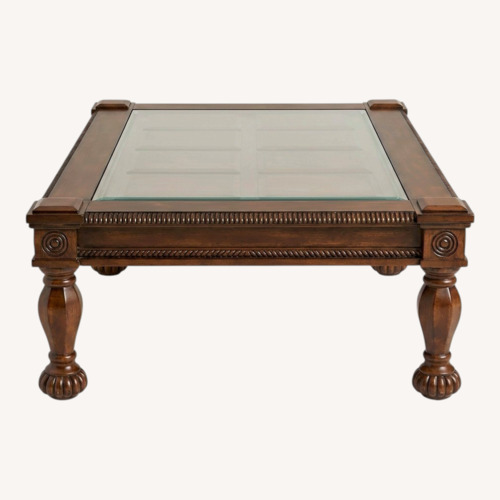 Used Decor-Rest Furniture Dark Brown Coffee Table for sale on AptDeco