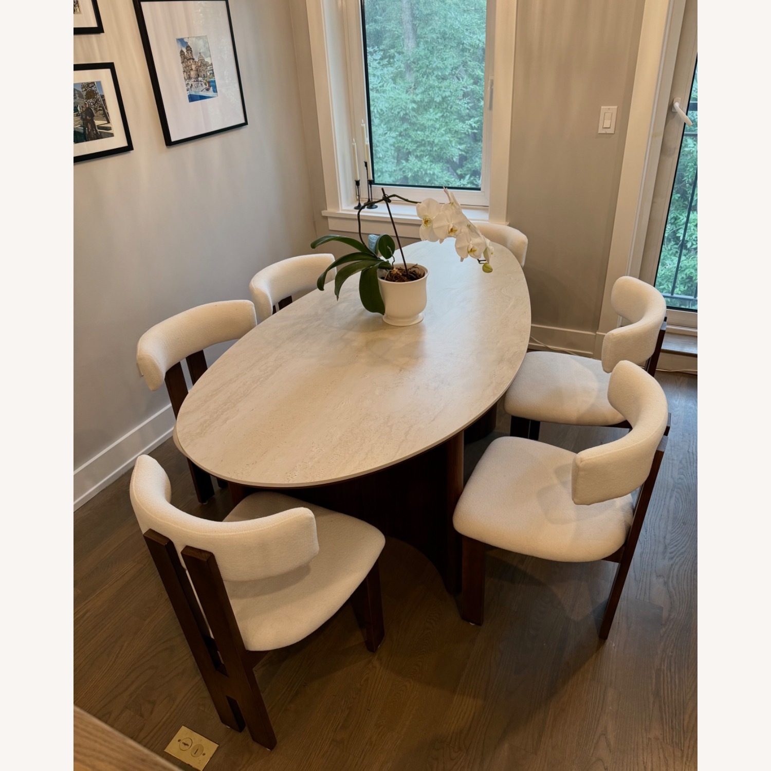 Wayfair Greyleigh 6 Person Dining Set + 6 Chairs - image-4