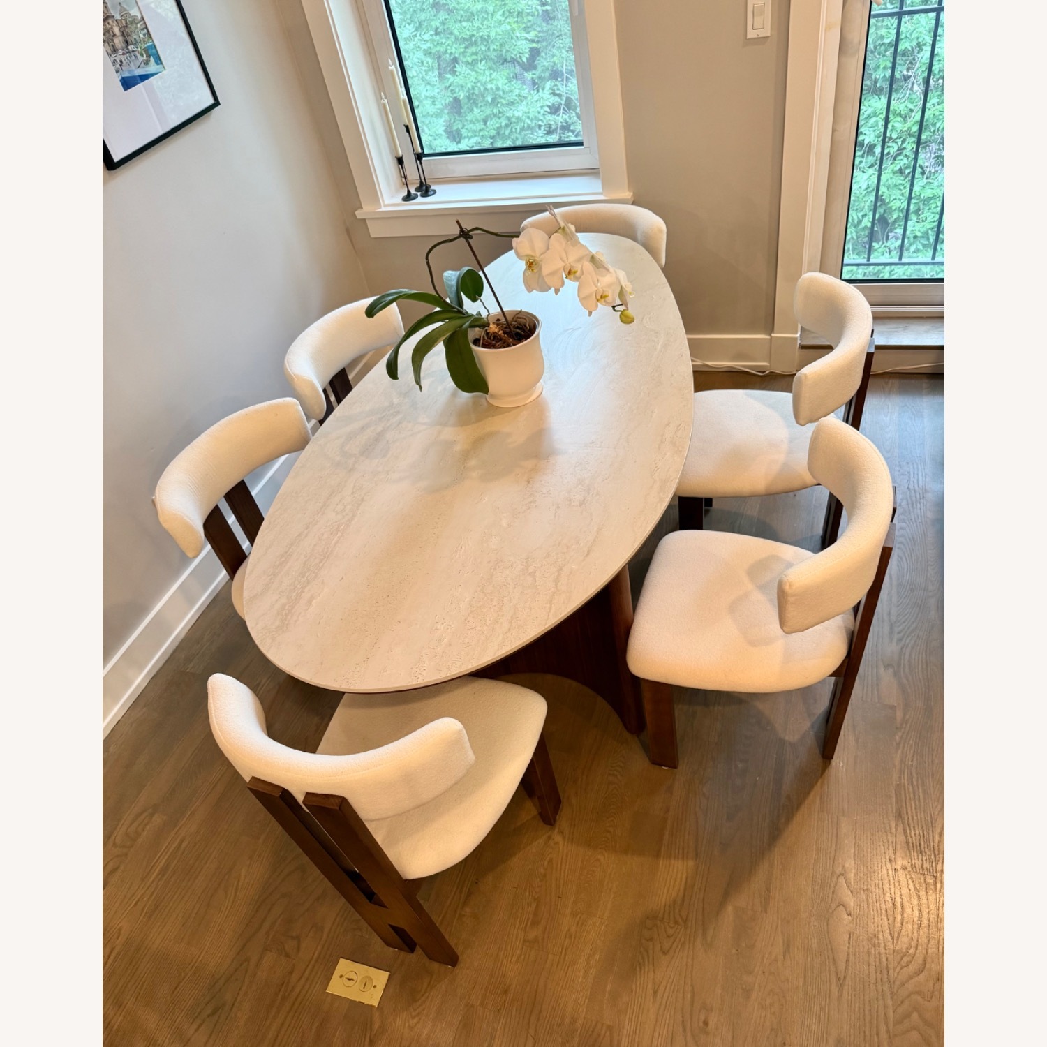 Wayfair Greyleigh 6 Person Dining Set + 6 Chairs - image-2