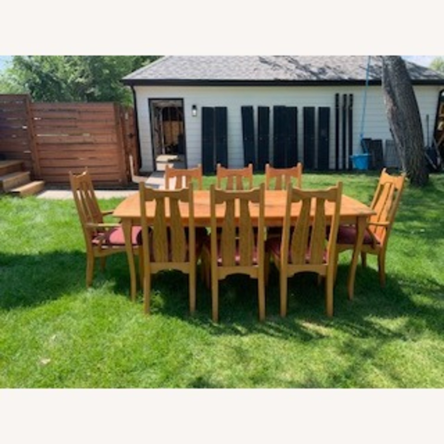 Custom Maple Dining Room Set - image-1