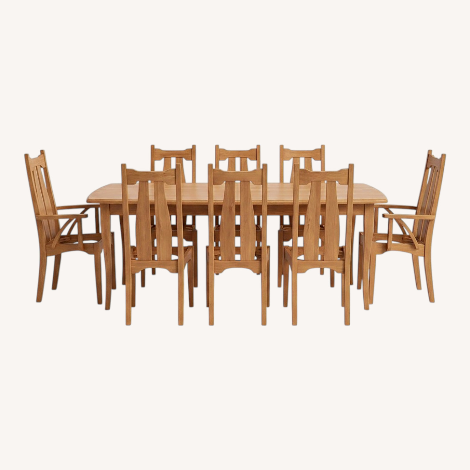 Custom Maple Dining Room Set - image-0