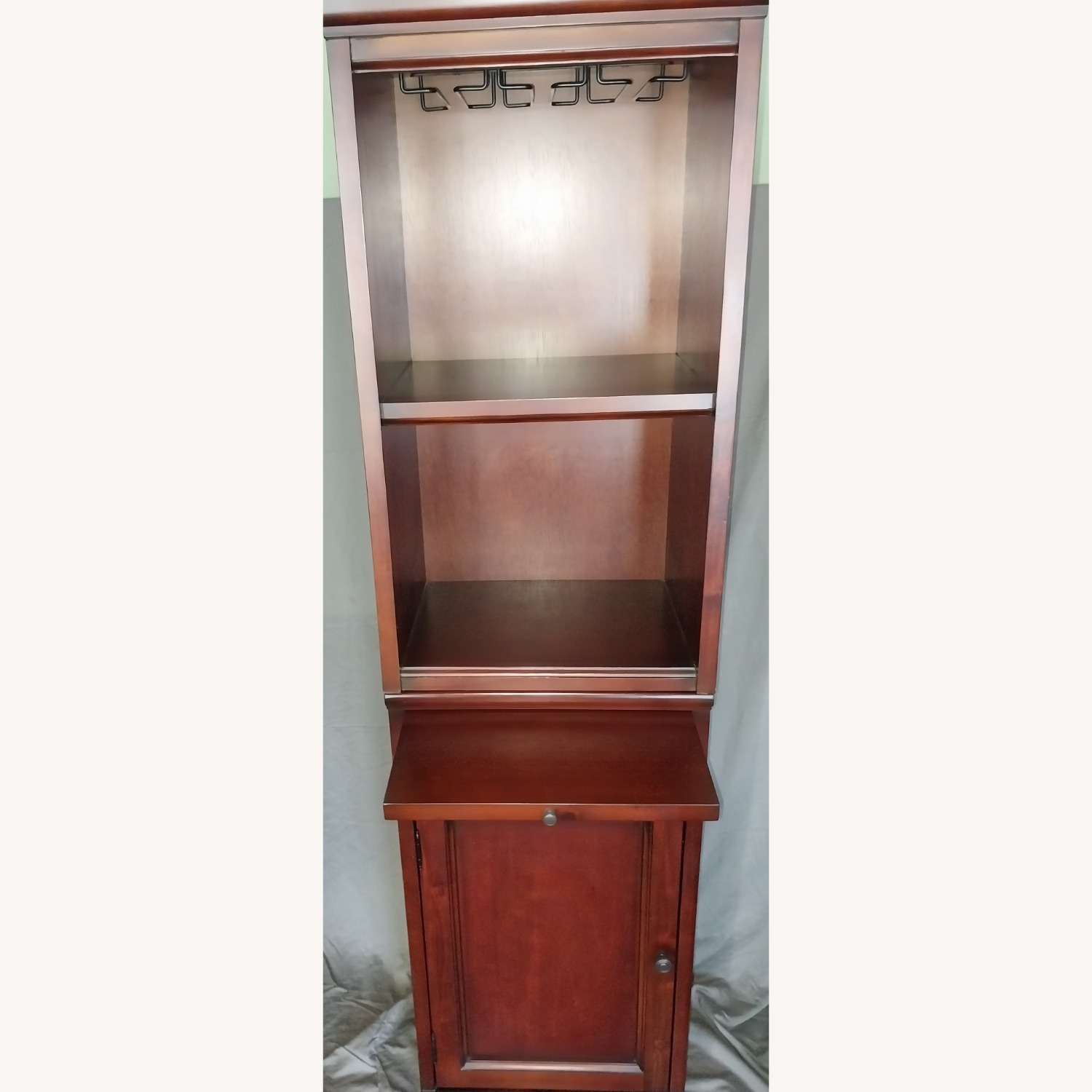 Pottery Barn Aubrey Shelf with Cabinet (19") - image-3