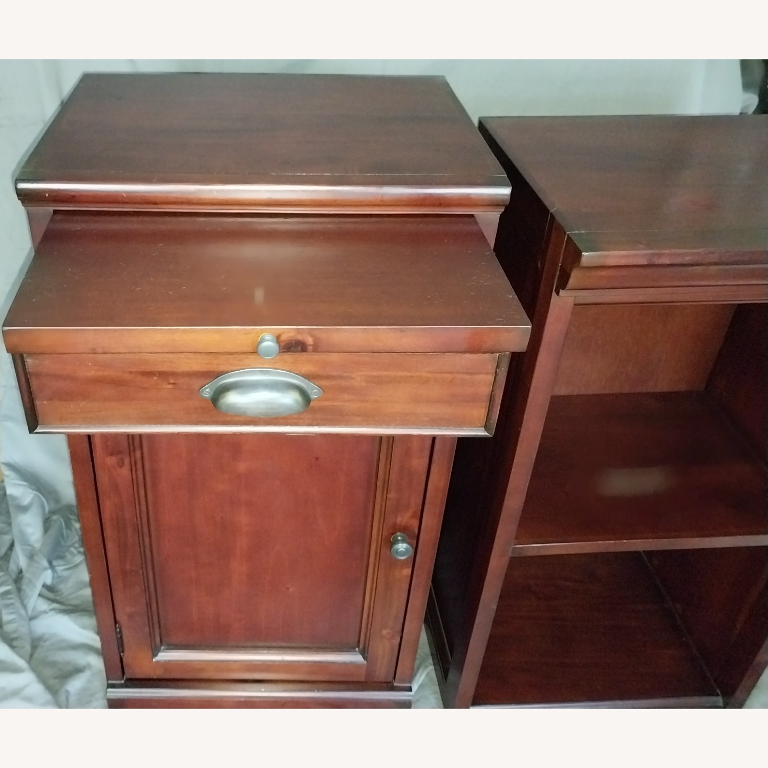Pottery Barn Aubrey Shelf with Cabinet (19") - image-16