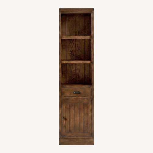Used Pottery Barn Aubrey Shelf with Cabinet (19") for sale on AptDeco