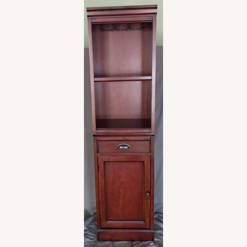 Used Pottery Barn Aubrey Shelf with Cabinet (19") for sale on AptDeco