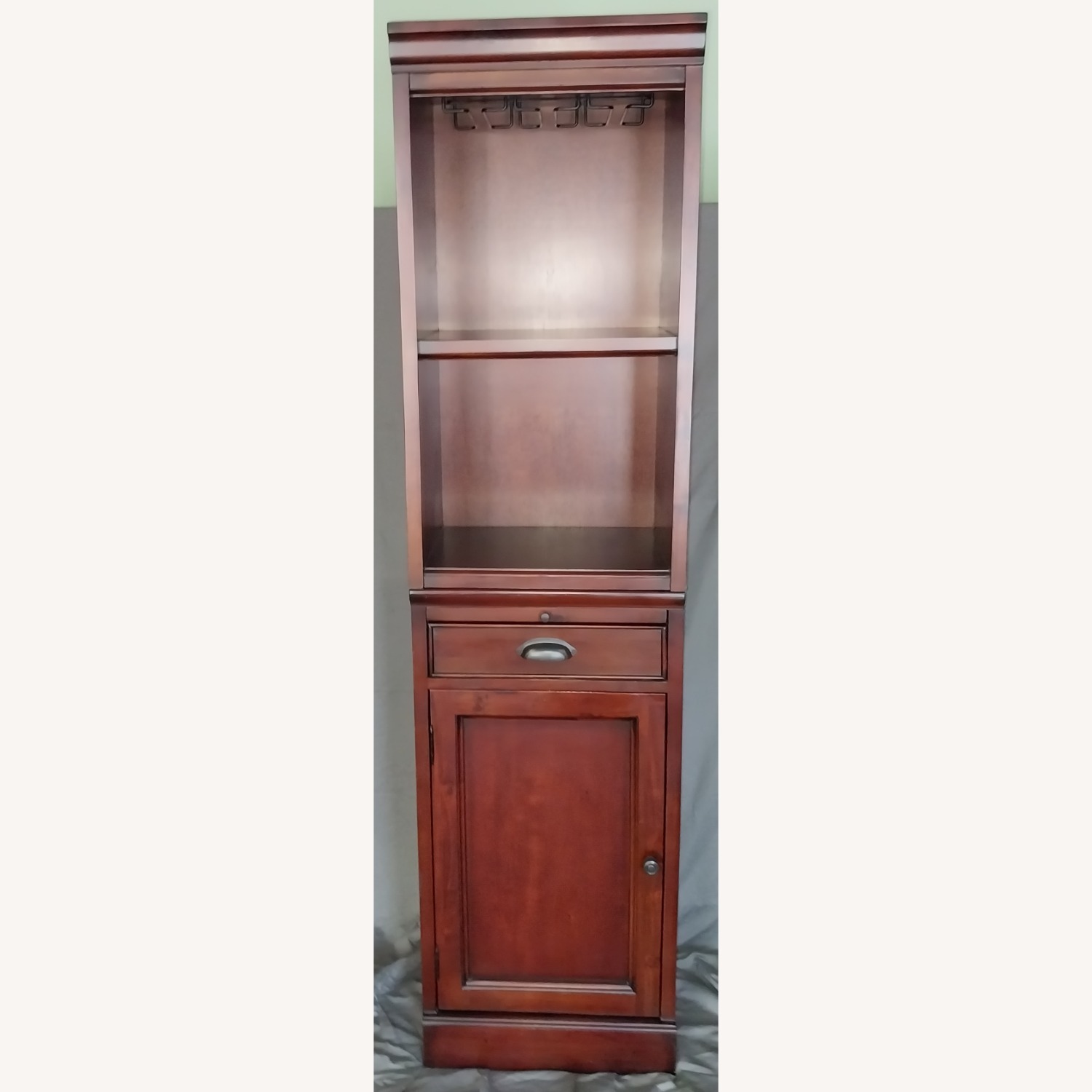 Pottery Barn Aubrey Shelf with Cabinet (19") - image-2
