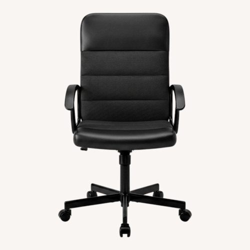 Used IKEA Renberget Black Polyurethane Office Chair for sale on AptDeco