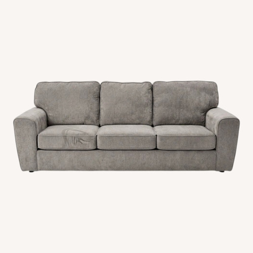 Used Light Gray Fabric 3+ Seater Sofa for sale on AptDeco