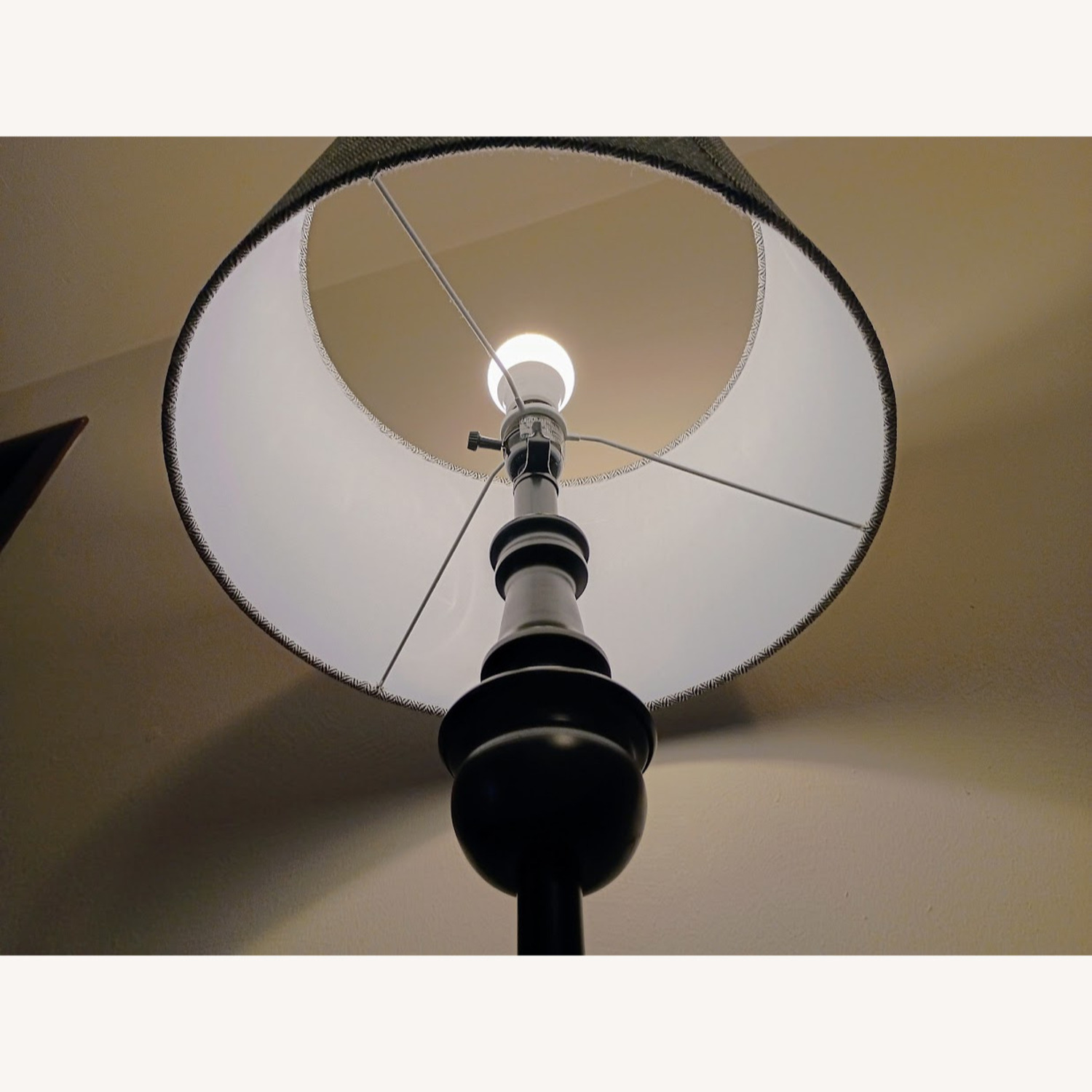 Dark Gray Metal Floor Lamp - image-5