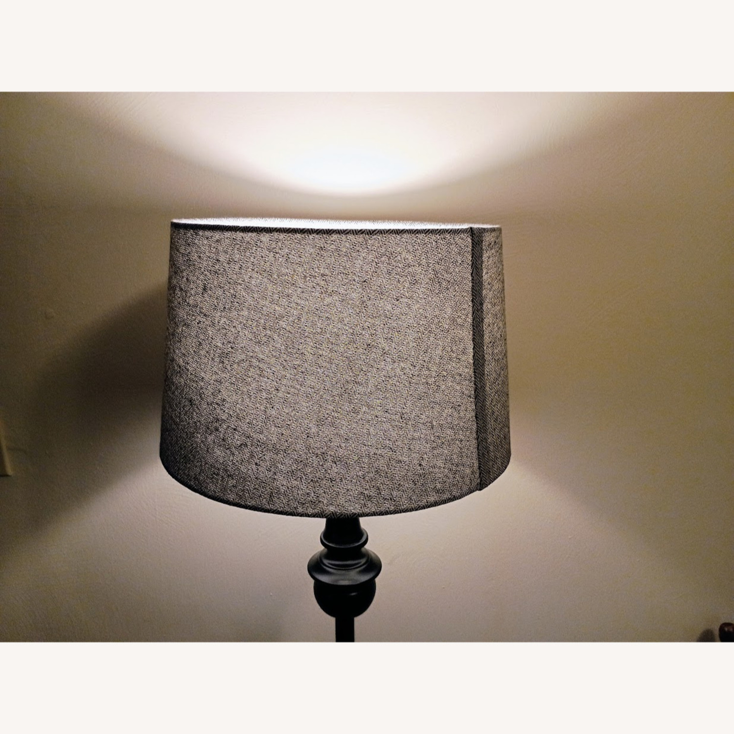 Dark Gray Metal Floor Lamp - image-3